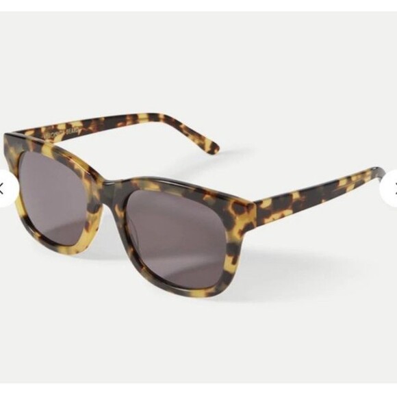 Veronica Beard Jane Square Frame Sunglasses Tortoise NWB main image 5